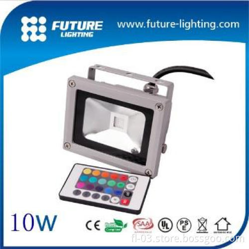 SHENZHEN CE RoHs approval cob led 10W RGB flood light